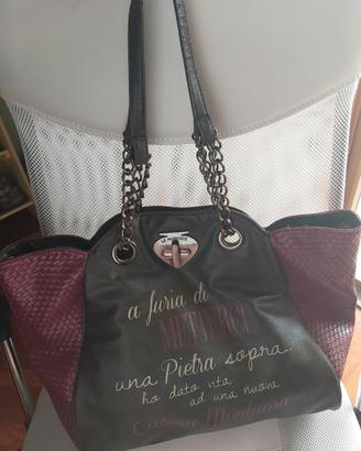 Borsa Le Pandorine con frase