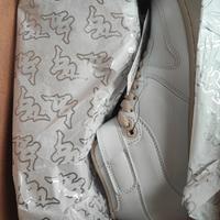 Kappa Sneakers alte bianche e beige n.40 unisex