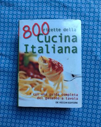 Libro - 800 ricette della cucina italiana