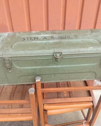 cassa militare anni 40 da campo