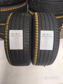 2 GOMME 205 50 17 BRIDGESTONE ESTIVE RIF.ET038