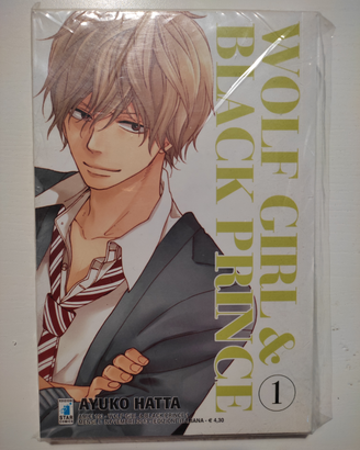 Manga " Wolf girl & Black Prince"