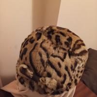 basco in pelliccia ocelot