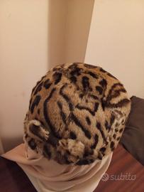 basco in pelliccia ocelot