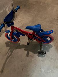 Bici bambino spiderman