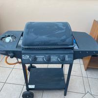 Barbecue a gas