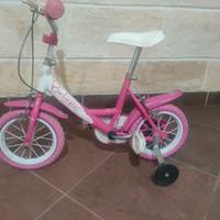 bicicletta Winx con rotelle 