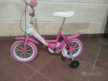 bicicletta Winx con rotelle 