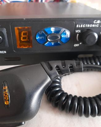 sirena cjb 12v 100w suoni americani e ampli