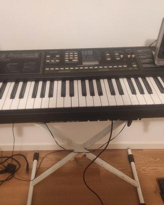 Pianola con casse e sostegno integrato