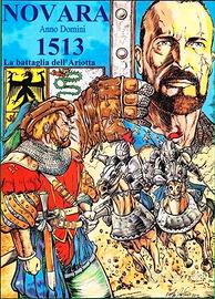 libro a fumetti La Battaglia di Novara