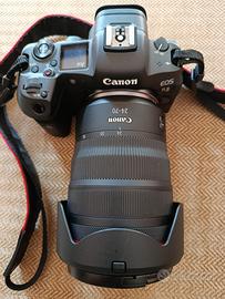 Canon R5 ed obiettivo RF 24-70 F2.8 più 50mm F1.8