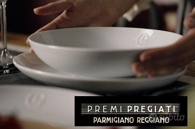 Porcellane Parmigiano Reggiano: piatti formaggiere