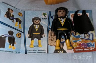 Black Adam DC Playmobil kinder Sorpresa