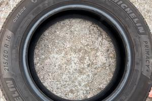 4 Gomme  estive Michelin primacy215/60 R16 DOT 23