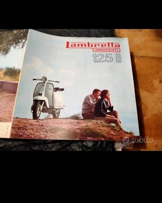 dépliant pubblicitari originai Innocenti Lambretta