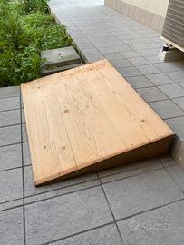 Pedana inclinata in legno