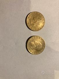 20 lire del 1957 e 1958