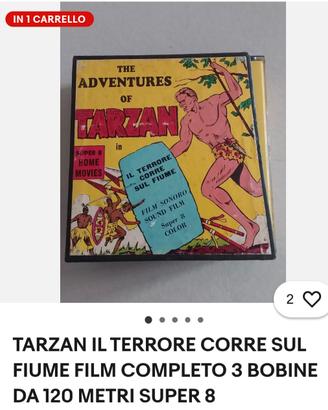 film su bobina tarzan il terrore vorre sul fiume