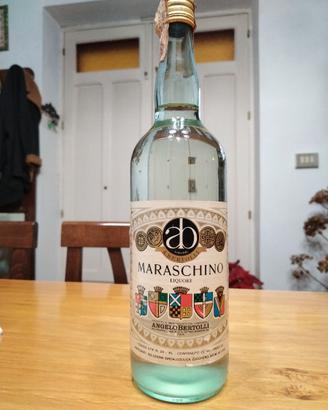 Bottiglia da 1 litro di Maraschino Angelo Bertolli