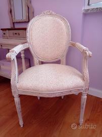 poltrona shabby chic 