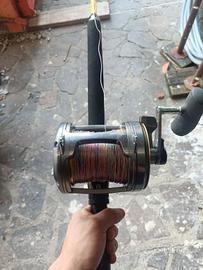 canna drifting tonno 30-60lb e mulinello Shimano 