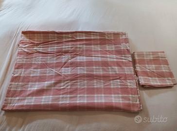 Copripiumino più lenzuola letto singolo 