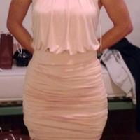 Abito elegante rosa
