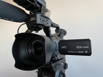 JVC GY-HM180 4k videocamera professionale