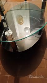 Tavolino in cristallo 