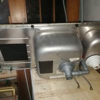 lavello in acciaio doppia vasca