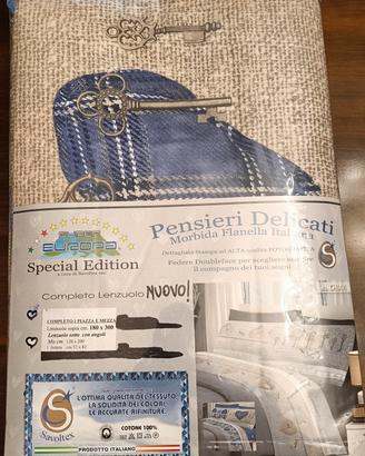 completo letto piazza e mezza nuovo