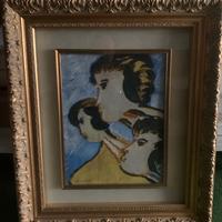 tela olio 35x40 del pittore Remo Brindisi