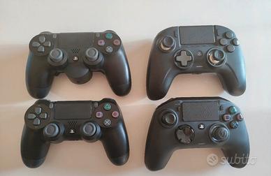 Lotto 4 Controller PS4: 2 Sony e 2 Nacon Pro