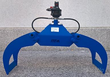 Pinza Legna 110cm IPL1100D+ Rotatore Idraulico 10q