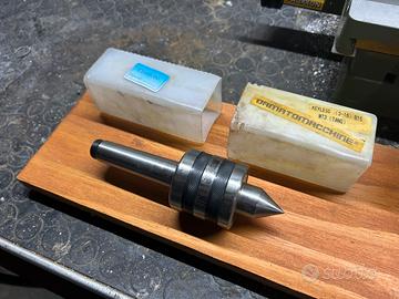 Contropunta girevole per tornio cono MT3 Nuova