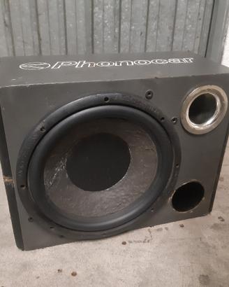 subwoofer Audiosystem Radion 12 plus con box 