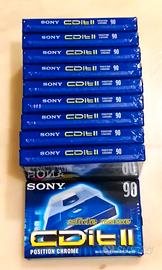 10 Musicassette Sony Slide CDit II-90