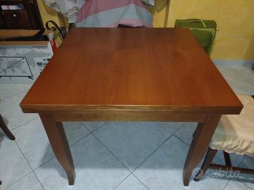 tavolo con apertura a libro 
