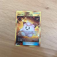 Poké Bambola di Lilia Gold Carta POKEMON ITA