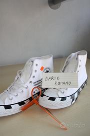 Converse x off white: taglia 42