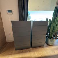 Madia di legno antracite