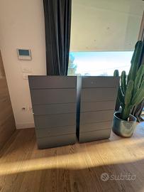 Madia di legno antracite