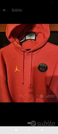 felpa con capuccio jordan x psg