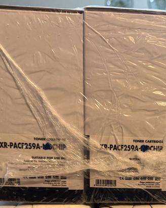 2 Toner compatibili HP 59A/CF259A nuovi sigillati