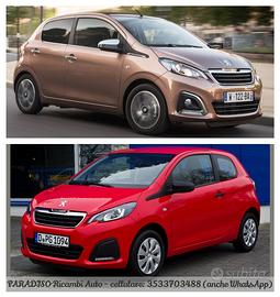 Ricambi peugeot 108 2012-2023