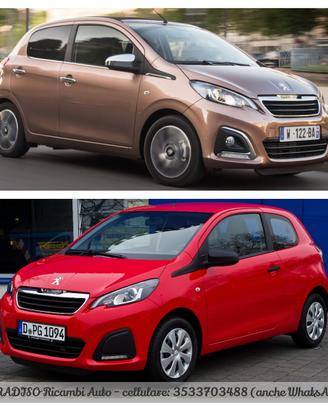 Ricambi peugeot 108 2012-2023