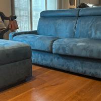 Divano-Letto + Puff Poltronesofà