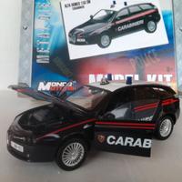 MODELLO  ALFA ROMEO 159 CARABINIERI IN KIT  SCAT.