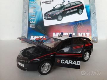 MODELLO  ALFA ROMEO 159 CARABINIERI IN KIT  SCAT.